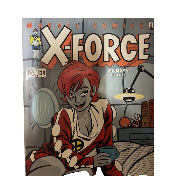 X-Force 1 #124 March 2002 Marvel Comics Milligan Cooke - Picture 2 of 4